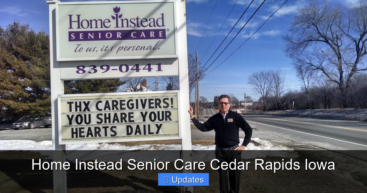 Home Instead Senior Care Cedar Rapids Iowa