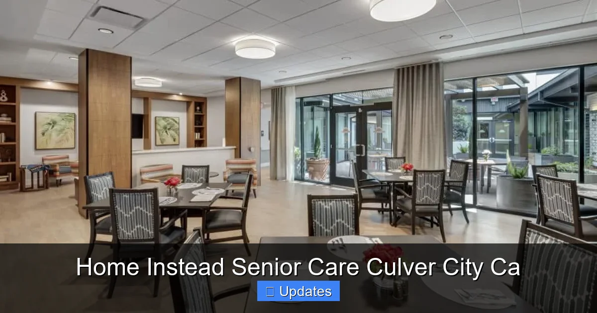 Home Instead Senior Care Culver City Ca