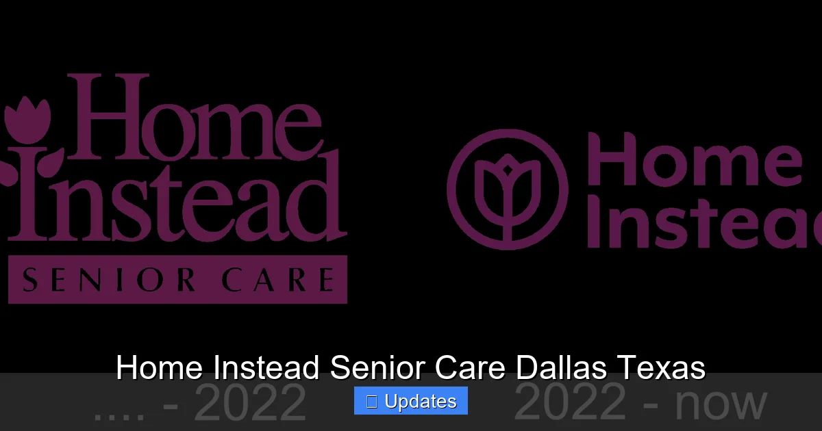 Home Instead Senior Care Dallas Texas