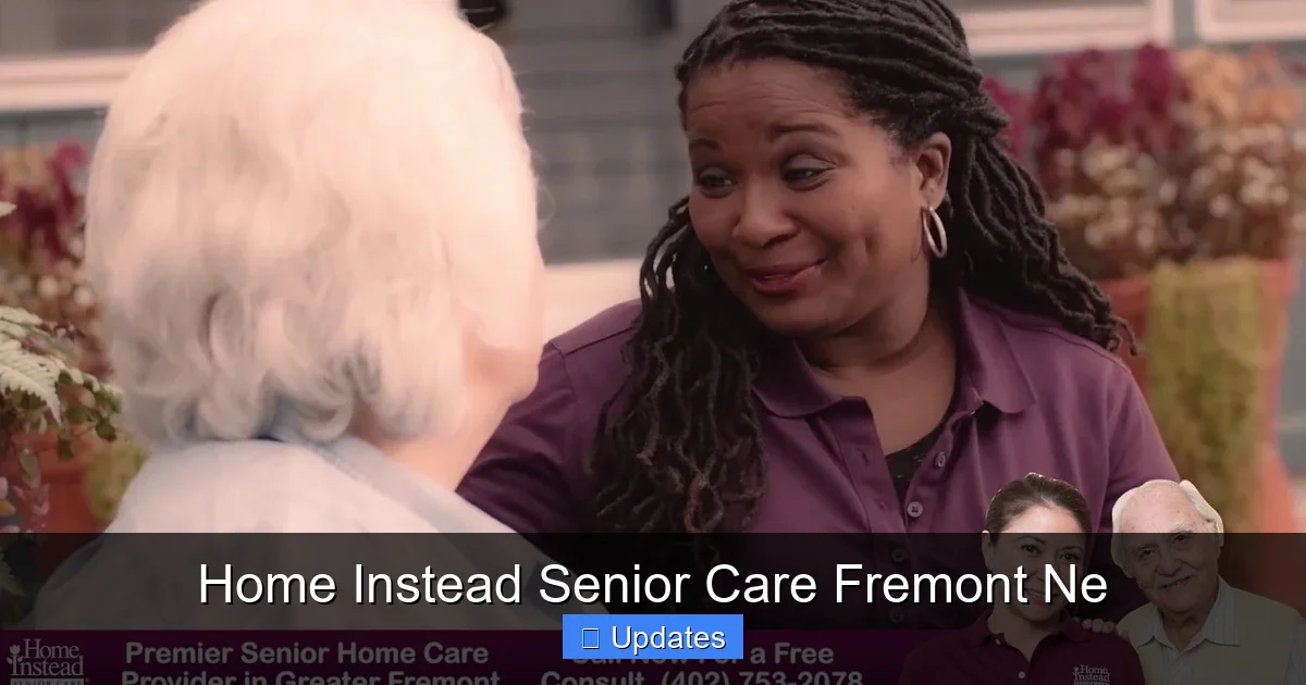 Home Instead Senior Care Fremont Ne - SeniorsProTalk