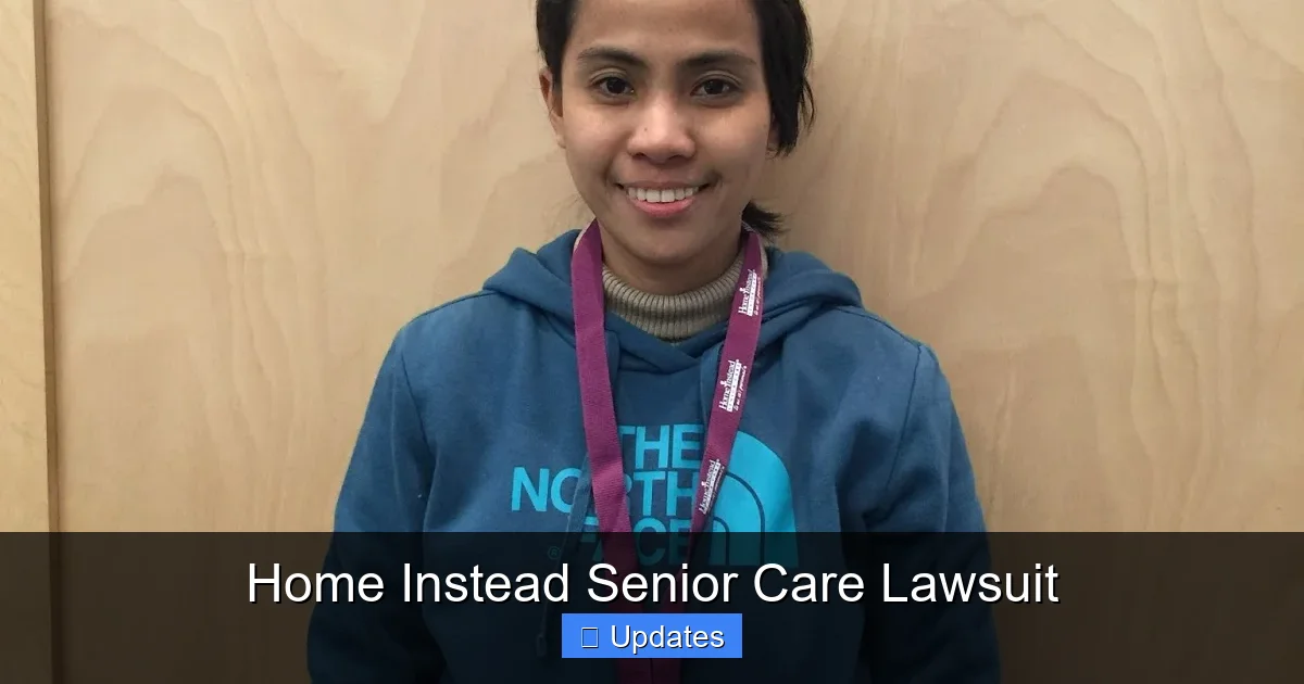 Home Instead Senior Care Lawsuit