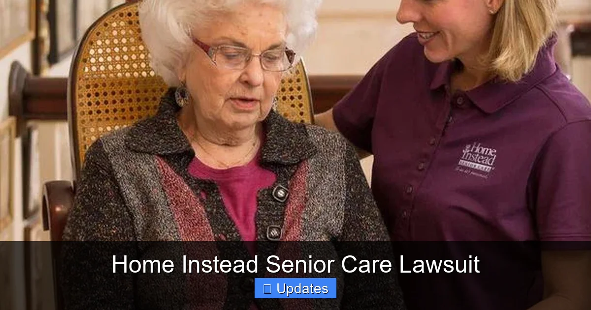 Home Instead Senior Care Lawsuit