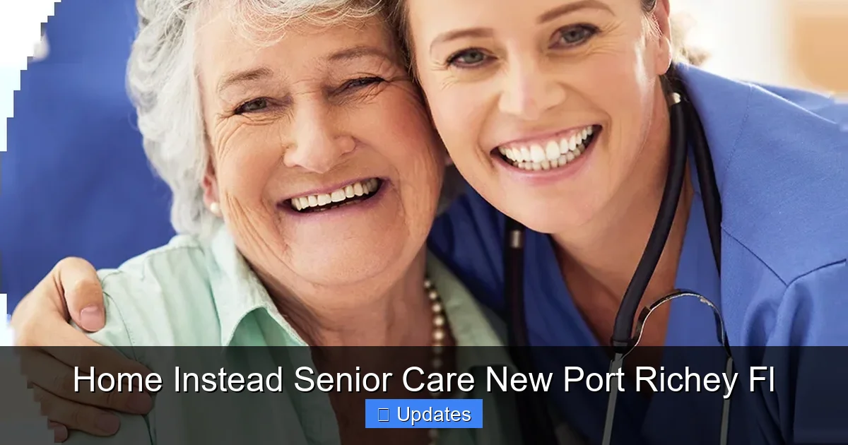 Home Instead Senior Care New Port Richey Fl