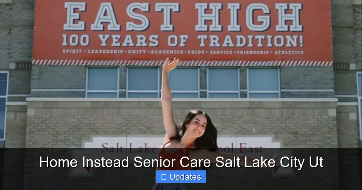 Home Instead Senior Care Salt Lake City Ut