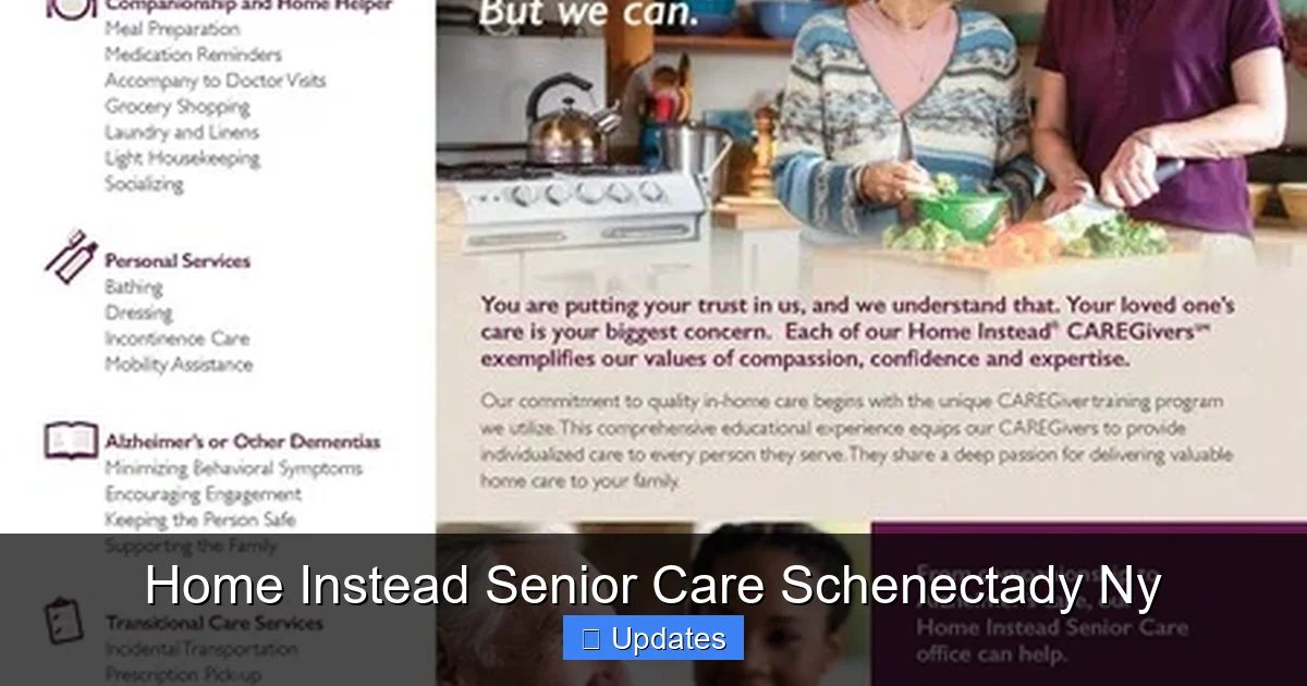 Home Instead Senior Care Schenectady Ny - SeniorsProTalk