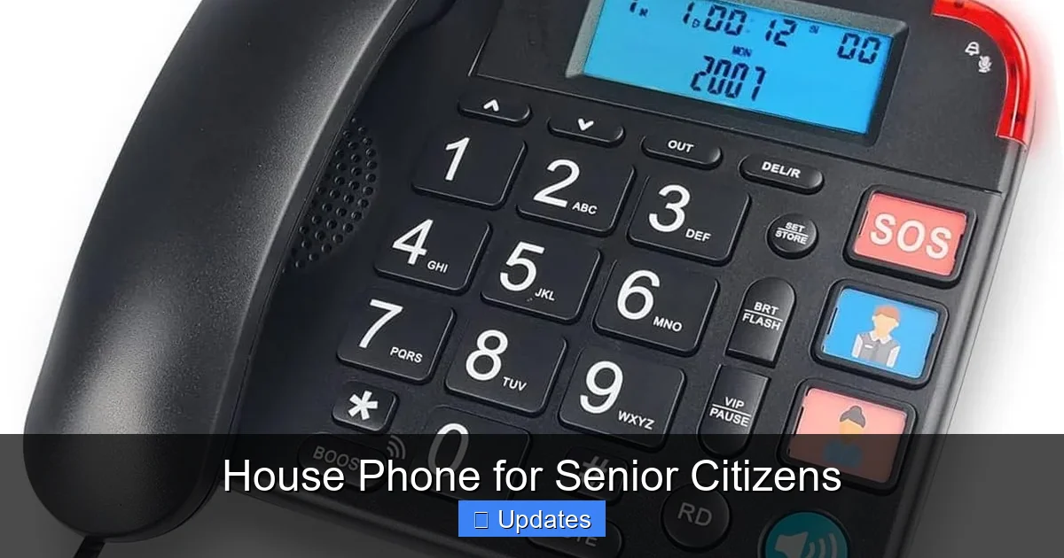 House Phone for Senior Citizens