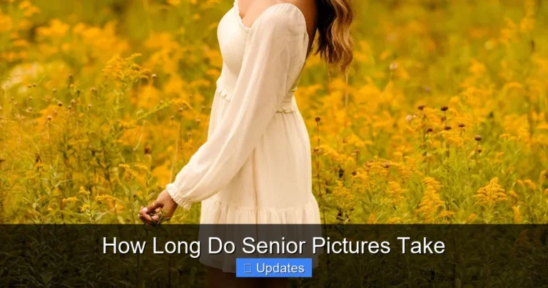 How Long Do Senior Pictures Take