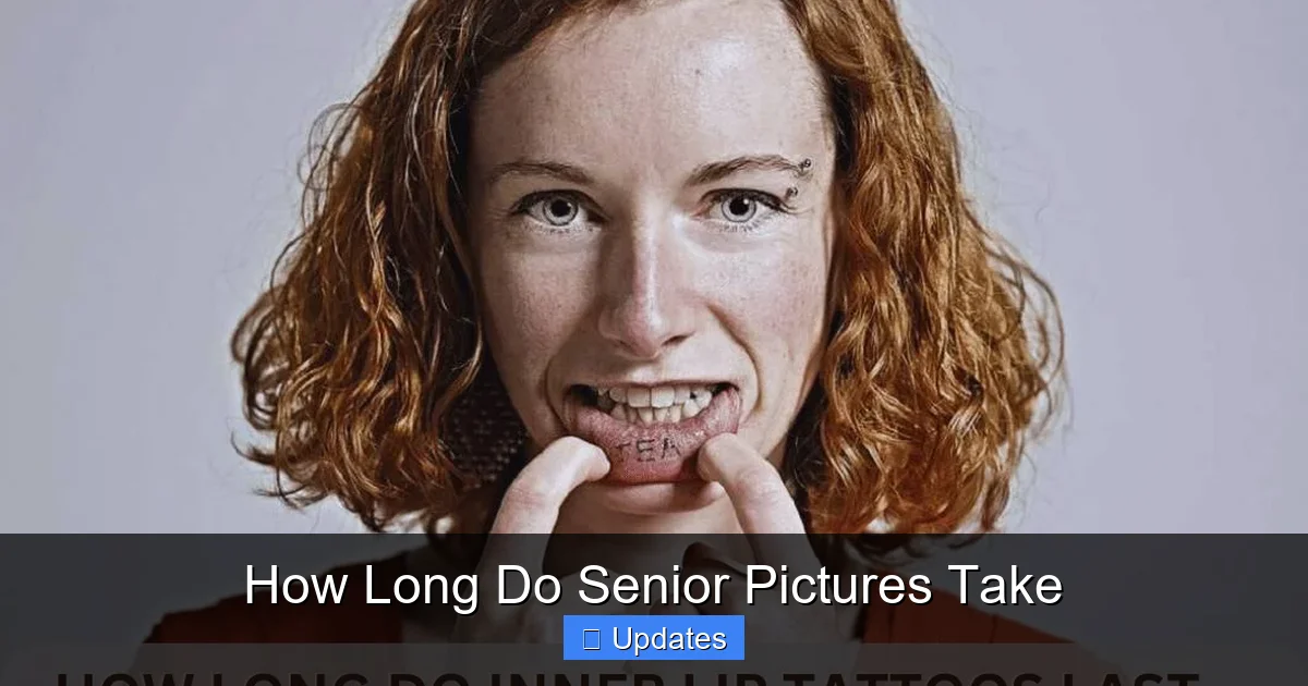 How Long Do Senior Pictures Take
