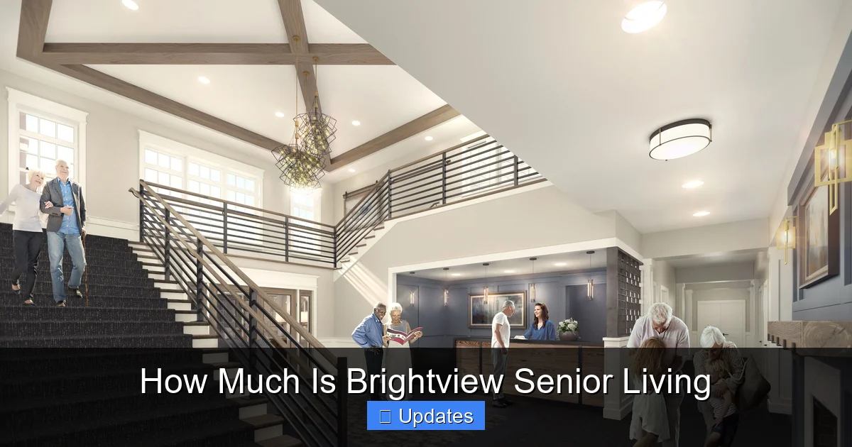 How Much Is Brightview Senior Living