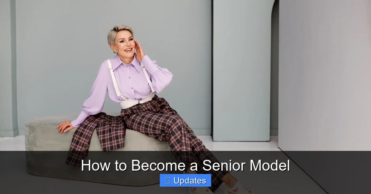 How to Become a Senior Model - SeniorsProTalk