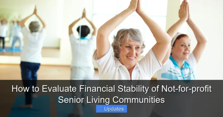How to Evaluate Financial Stability of Not-for-profit Senior Living Communities