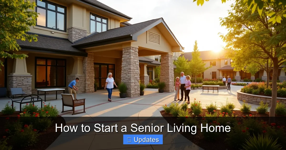 How to Start a Senior Living Home