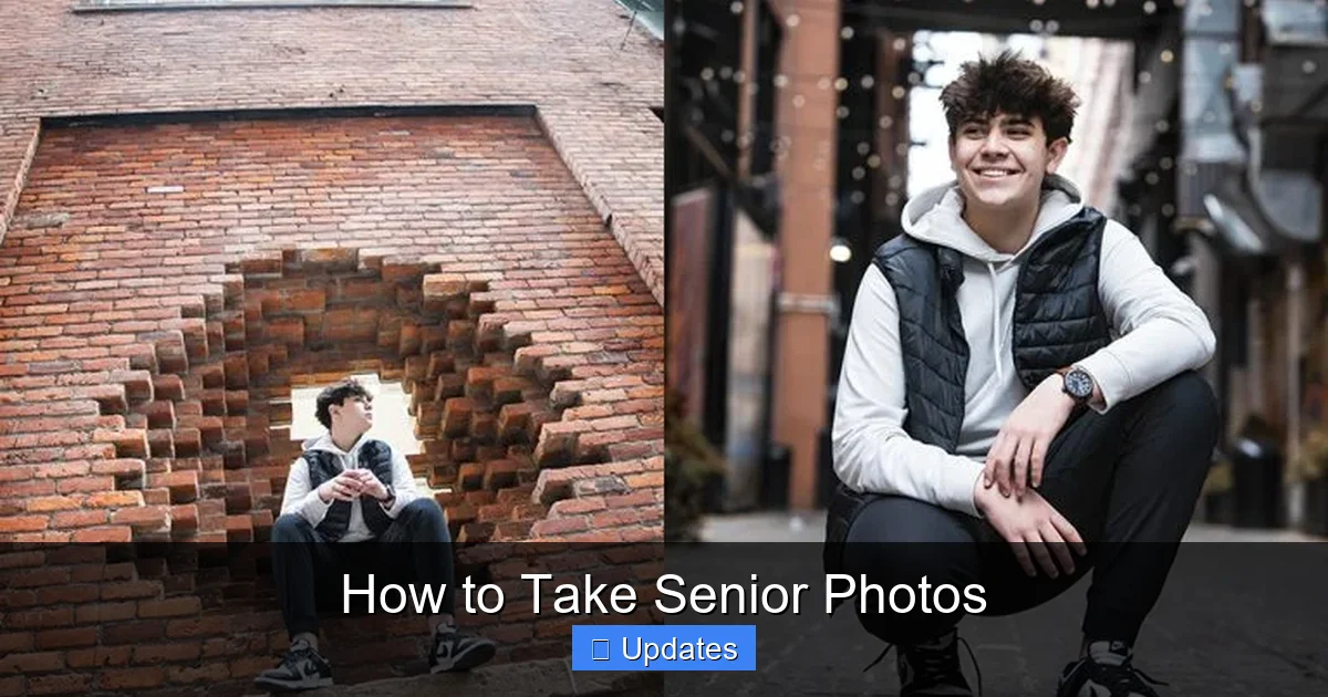 How to Take Senior Photos