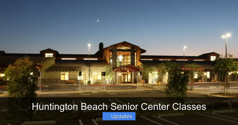 Huntington Beach Senior Center Classes