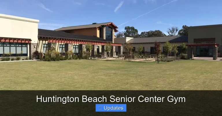 Huntington Beach Senior Center Gym