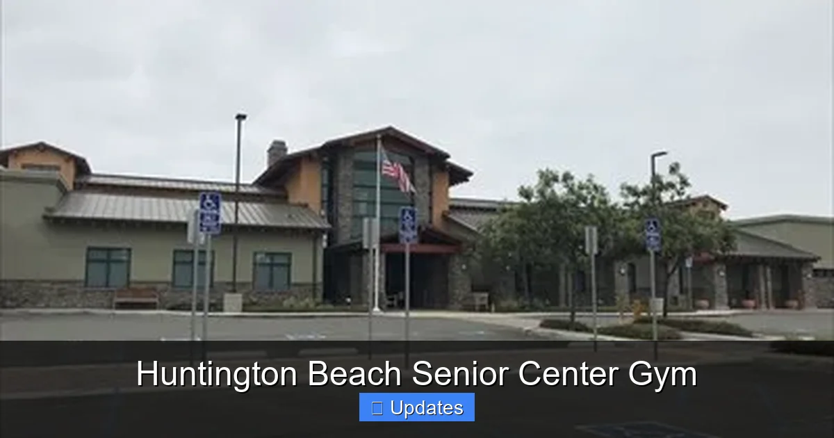 Huntington Beach Senior Center Gym