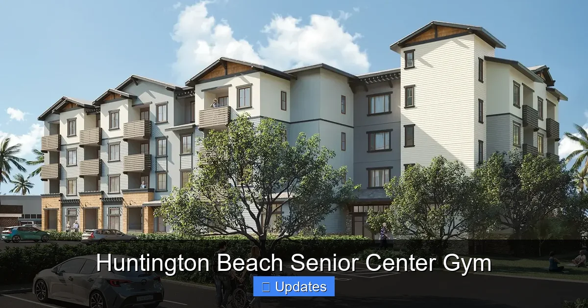 Huntington Beach Senior Center Gym