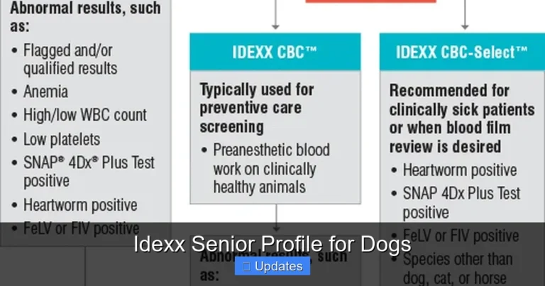 Idexx Senior Profile for Dogs