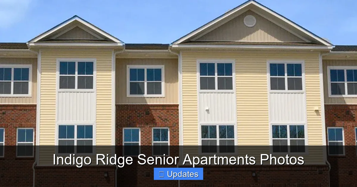 Indigo Ridge Senior Apartments Photos