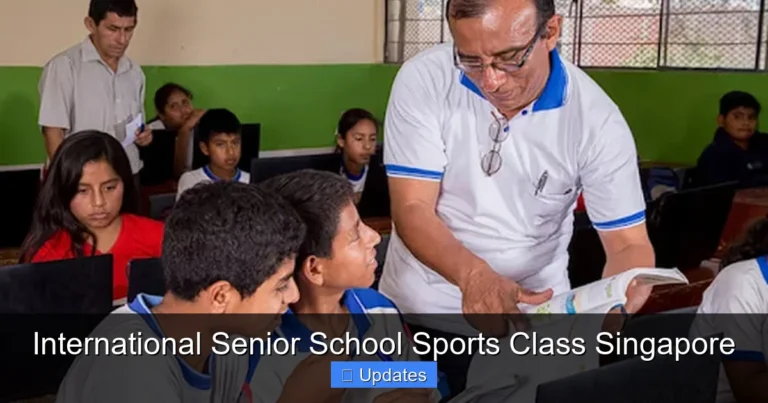 International Senior School Sports Class Singapore