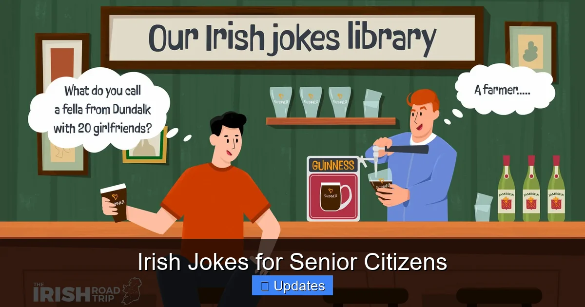 Irish Jokes for Senior Citizens