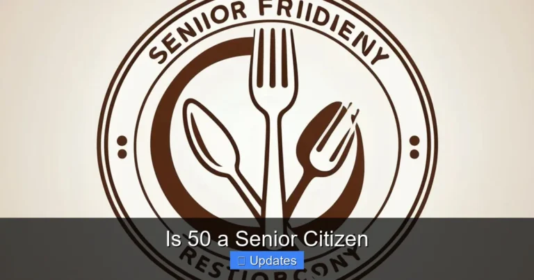 Is 50 a Senior Citizen