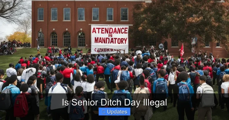 Is Senior Ditch Day Illegal