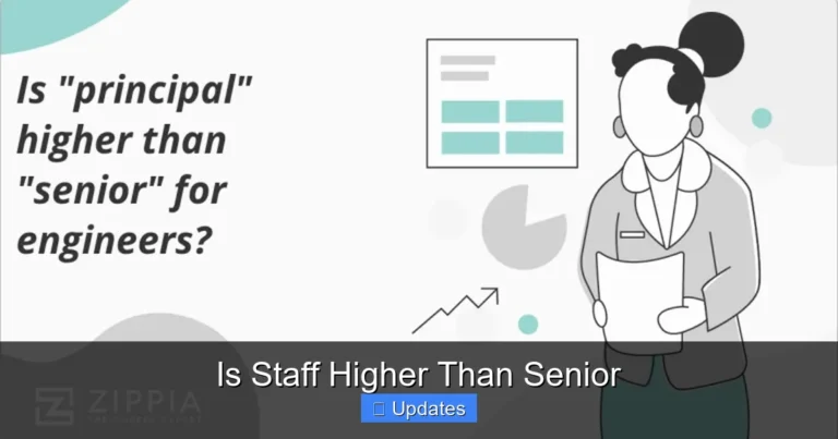 Is Staff Higher Than Senior
