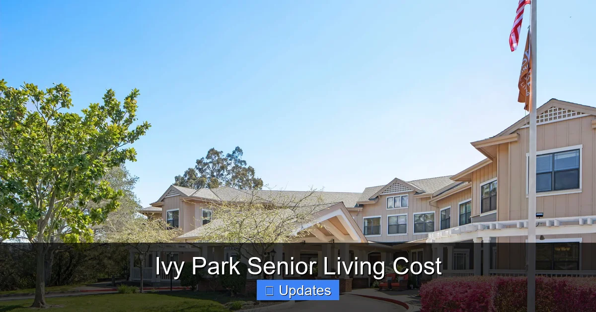 Ivy Park Senior Living Cost