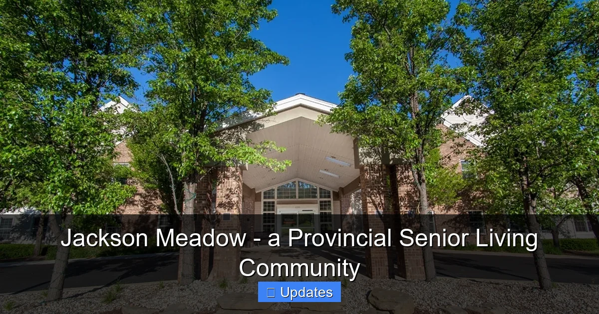 Jackson Meadow - a Provincial Senior Living Community