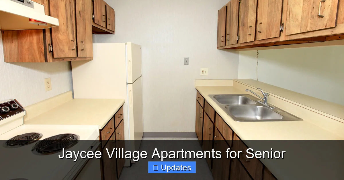 Jaycee Village Apartments for Senior