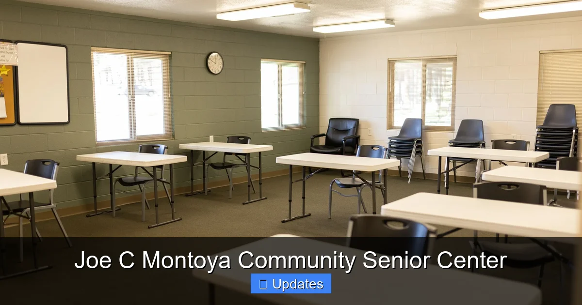 Joe C Montoya Community Senior Center