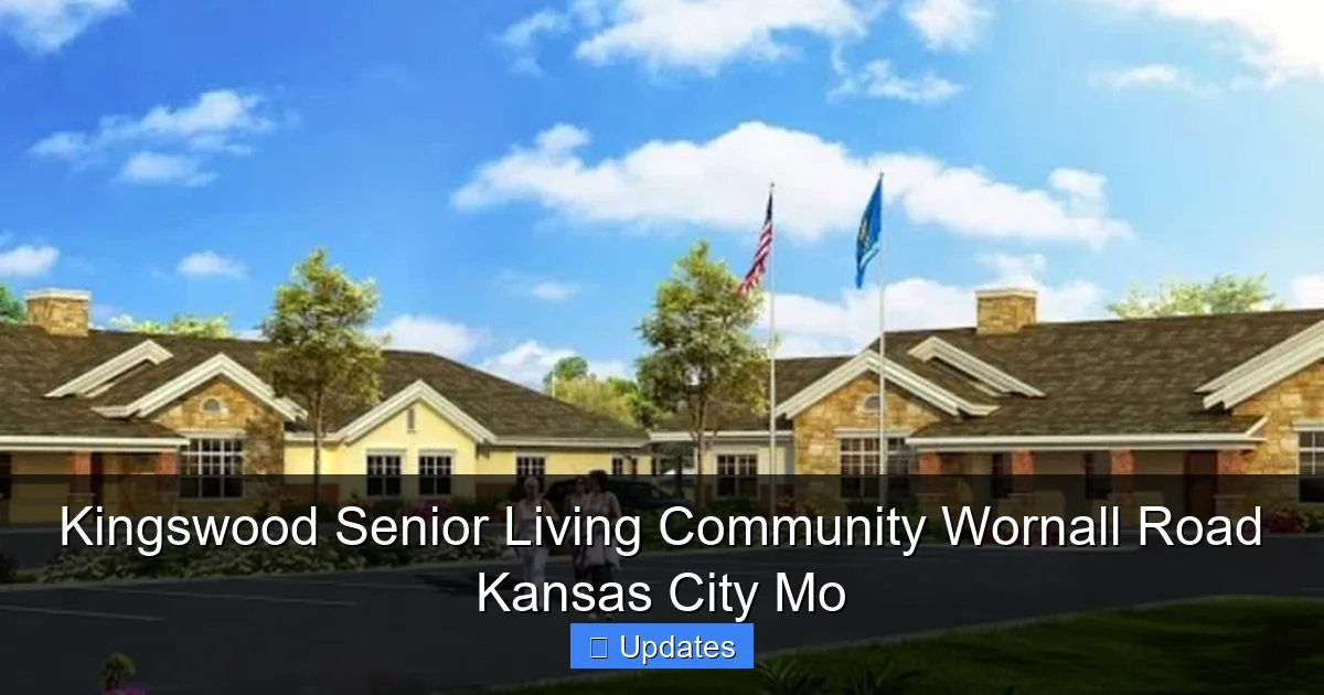 Kingswood Senior Living Community Wornall Road Kansas City Mo