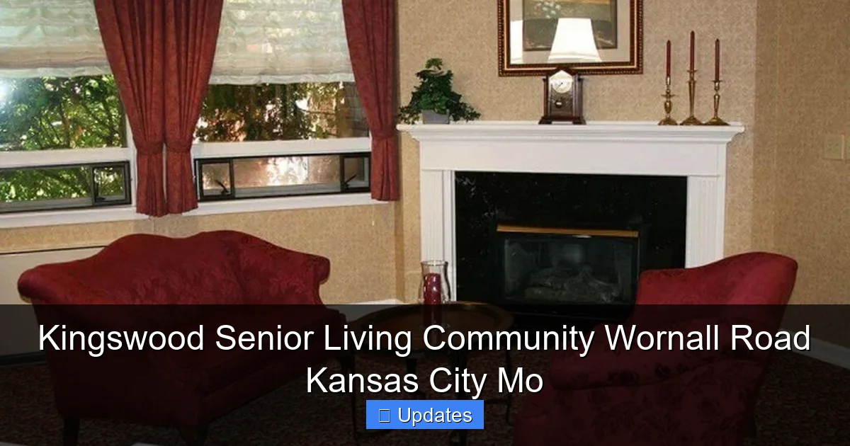 Kingswood Senior Living Community Wornall Road Kansas City Mo