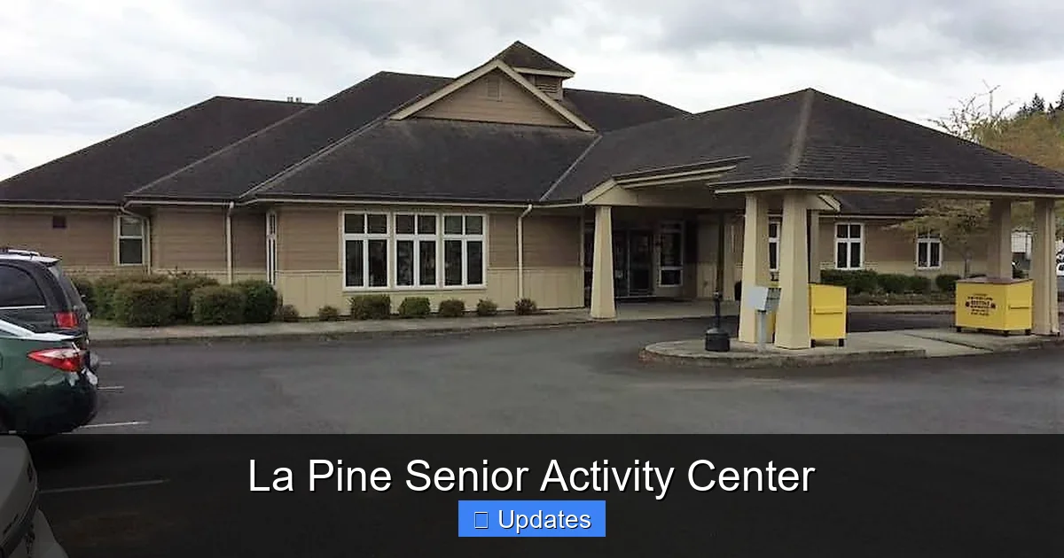 La Pine Senior Activity Center
