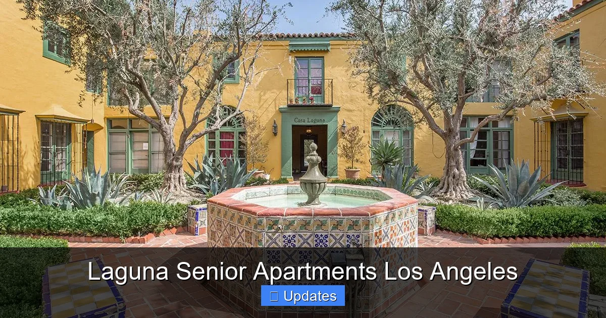 Laguna Senior Apartments Los Angeles