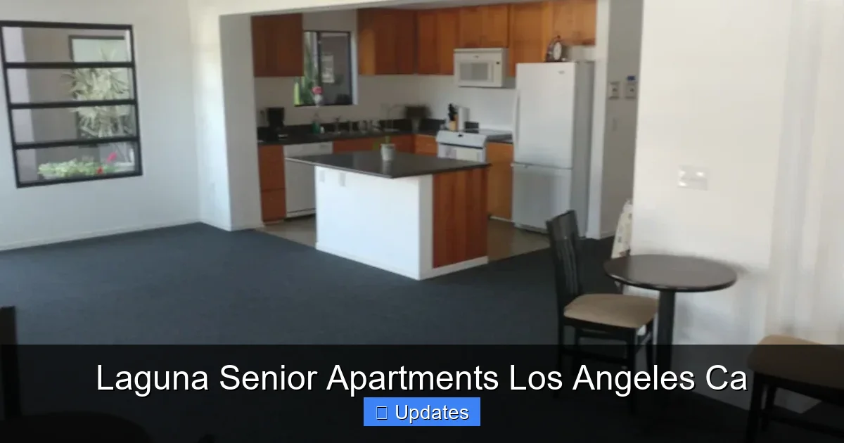 Laguna Senior Apartments Los Angeles Ca