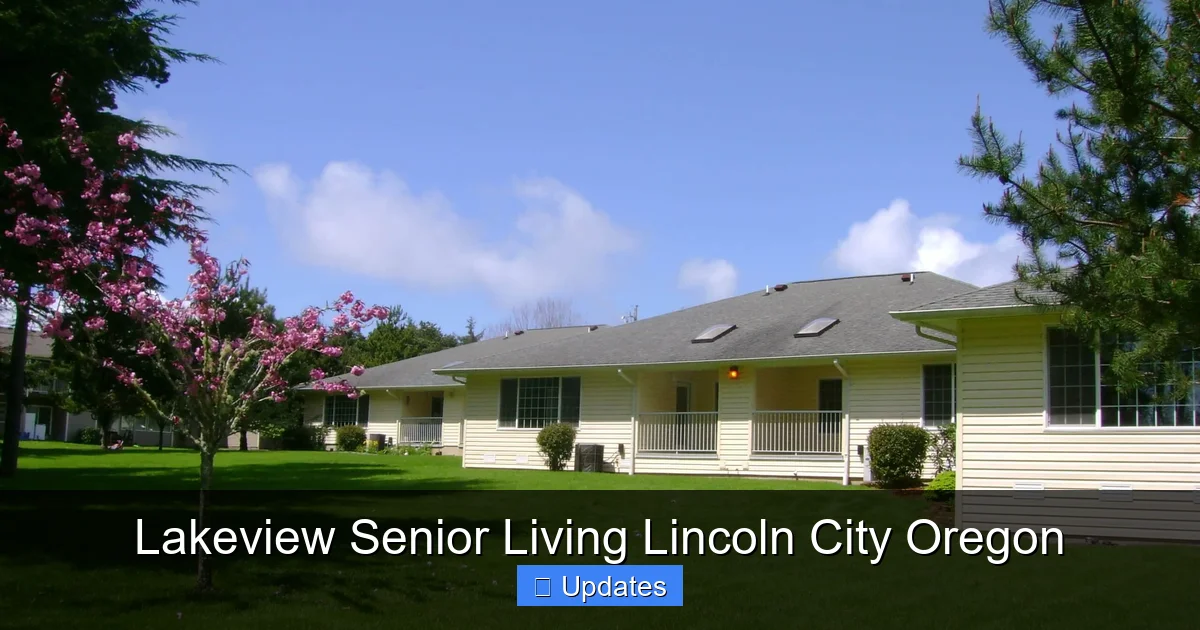 Lakeview Senior Living Lincoln City Oregon