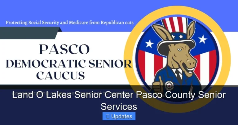 Land O Lakes Senior Center Pasco County Senior Services