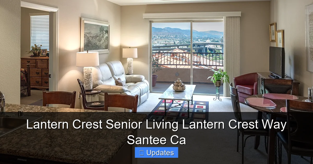 Lantern Crest Senior Living Lantern Crest Way Santee Ca