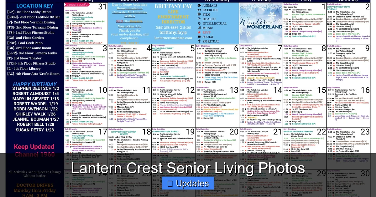 Lantern Crest Senior Living Photos