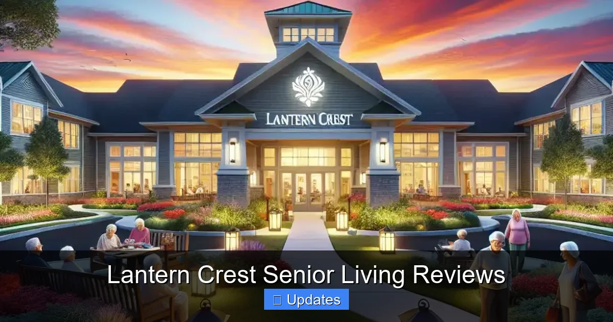 Lantern Crest Senior Living Reviews