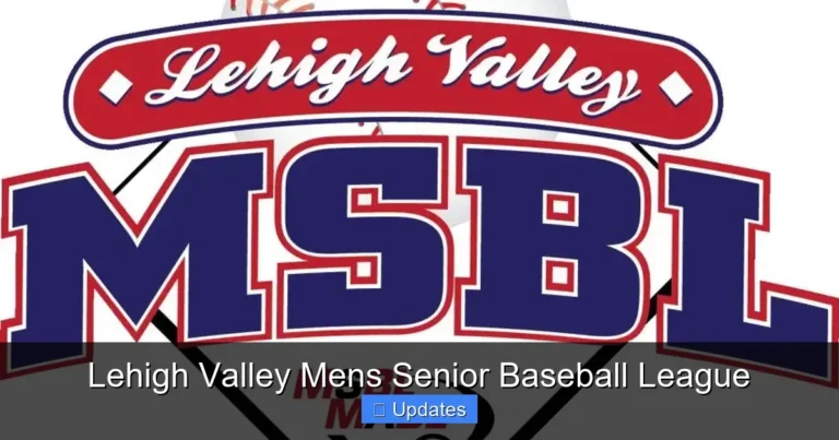 Lehigh Valley Mens Senior Baseball League