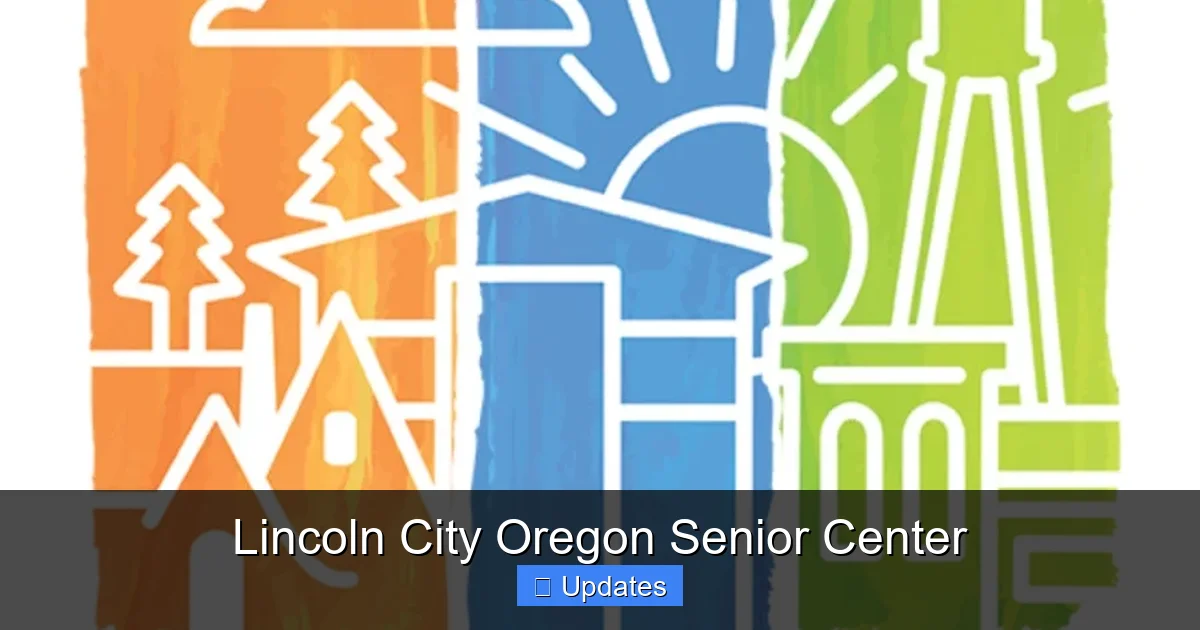Lincoln City Oregon Senior Center