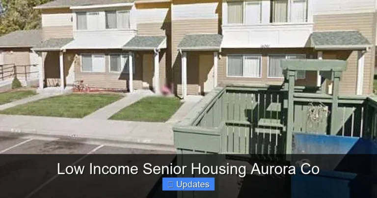 Low Income Senior Housing Aurora Co