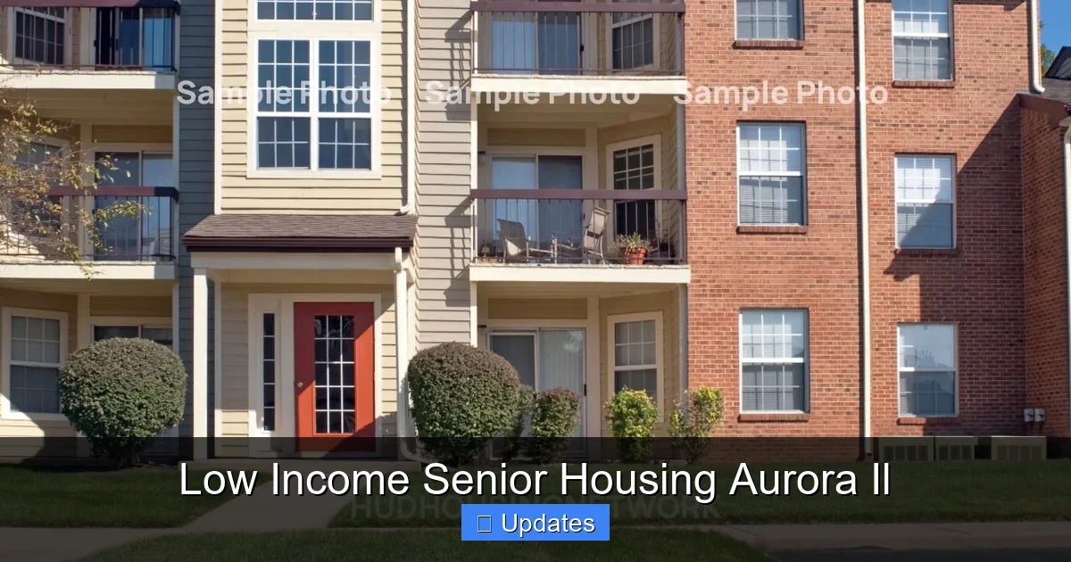 Low Income Senior Housing Aurora Il