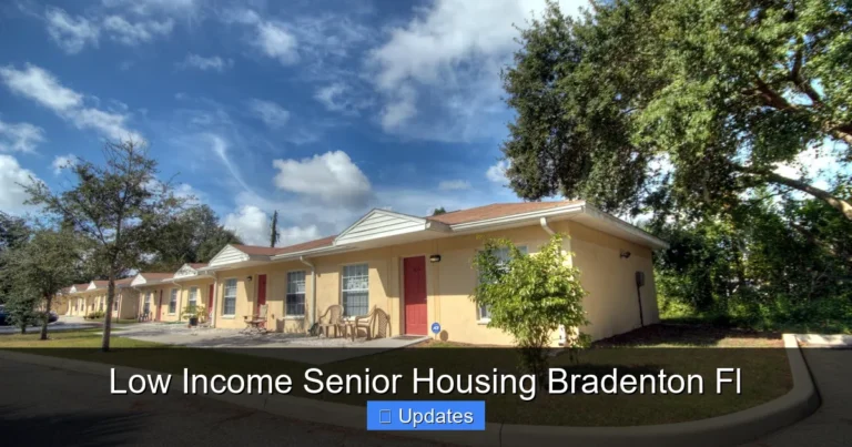 Low Income Senior Housing Bradenton Fl