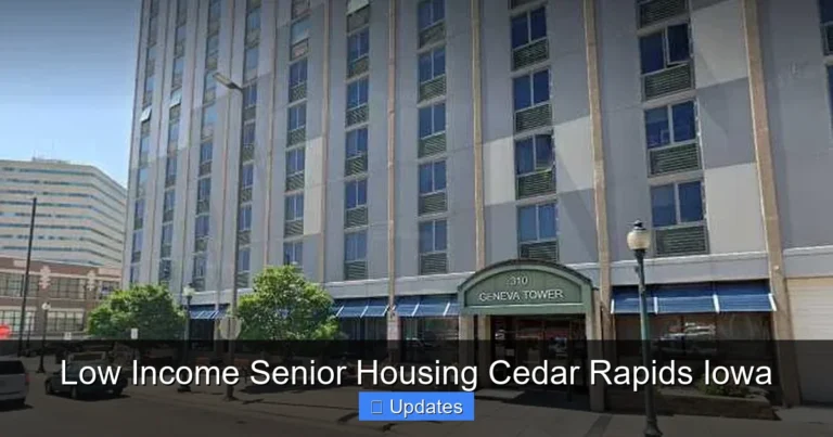 Low Income Senior Housing Cedar Rapids Iowa