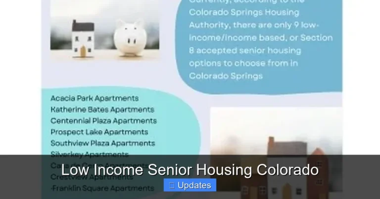 Low Income Senior Housing Colorado