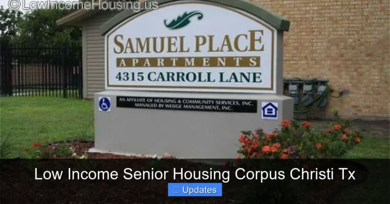 Low Income Senior Housing Corpus Christi Tx